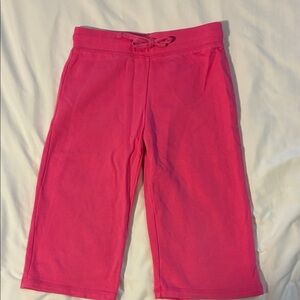 Hanna Andersson Bright Pink Capri Sweatpants